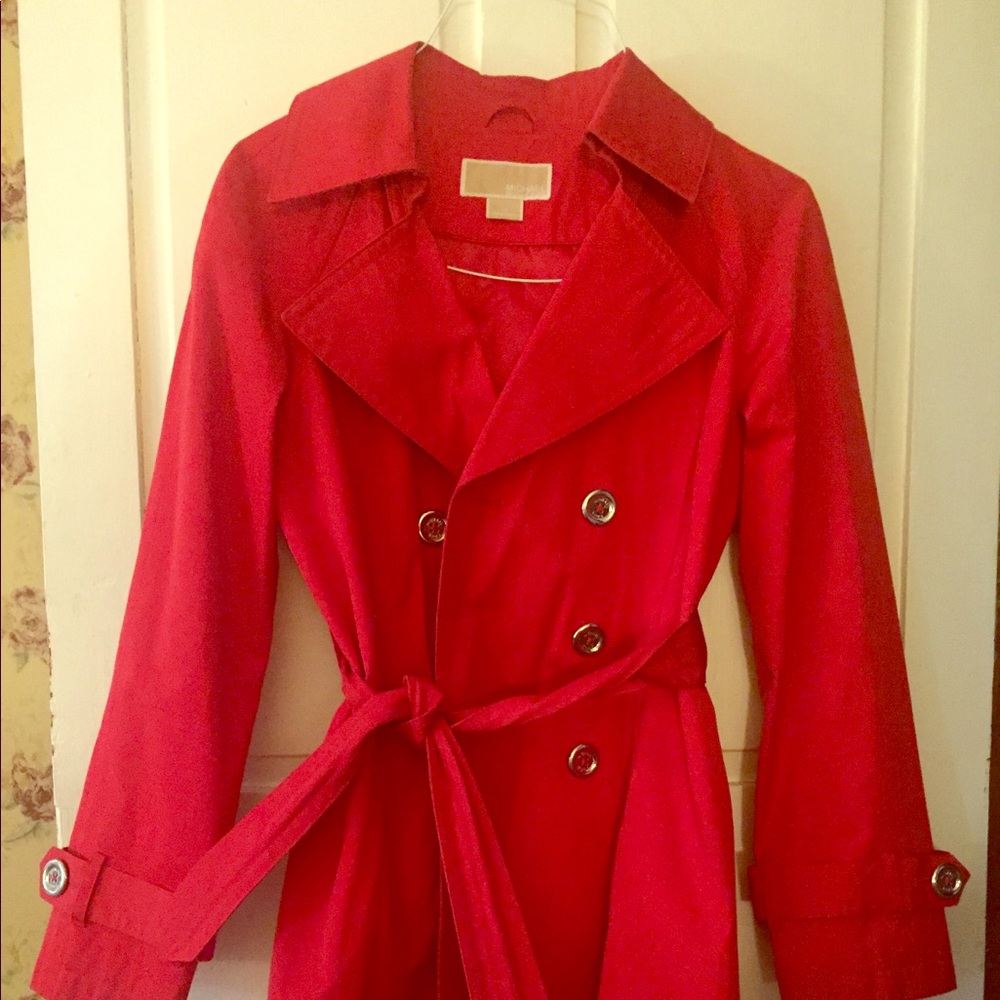 Michael Korrs trench coat